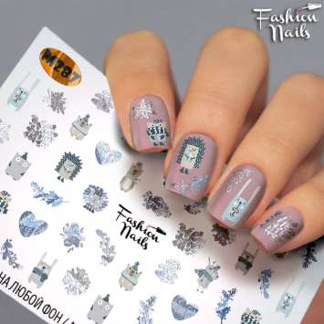 Fashion Nails Слайдер-дизайн METALLIC № 287