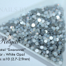 Стразы ss10 White Opal 2.7-2.9mm 100шт   