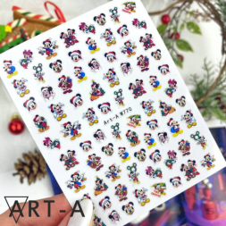 Наклейки 3D W770