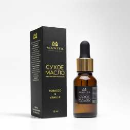 Масло для кутикулы MANITA PROFESSIONAL сухое парфюмированное TOBACCO &amp; VANILLE 15 ml 