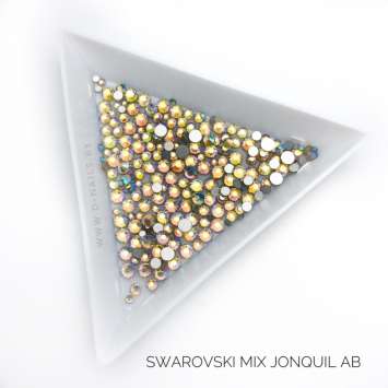 Стразы Swarovski JONQUIL AB MIX 1440 шт (микс размеры)            