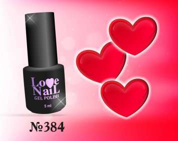 384 LOVE NAIL ГЕЛЬ ЛАК класса Premium    