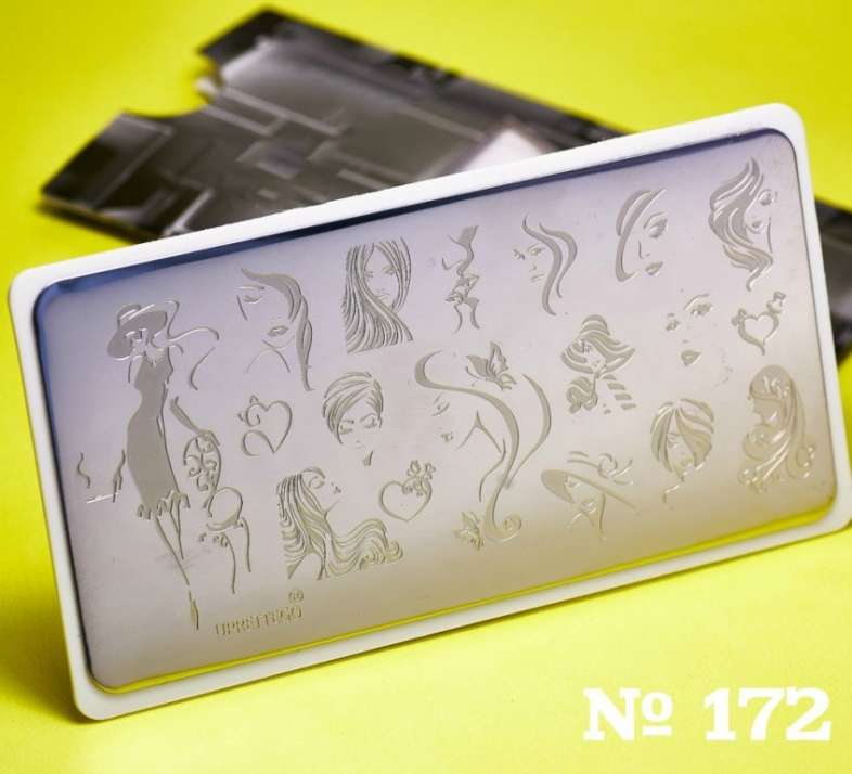 Пластина для стемпинга А172