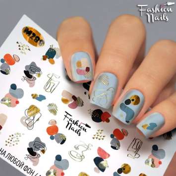 Fashion Nails Слайдер-дизайн METALLIC № 288