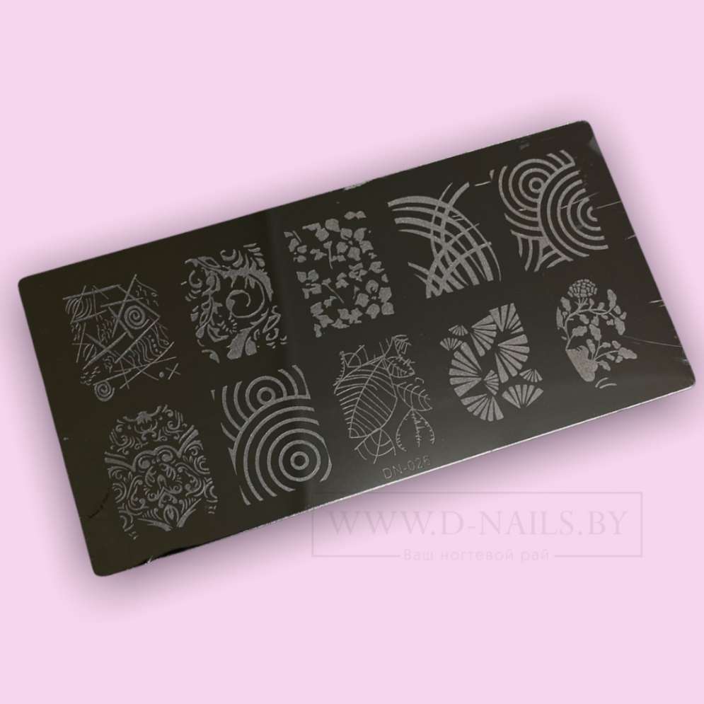 Пластина для стемпинга DN-026