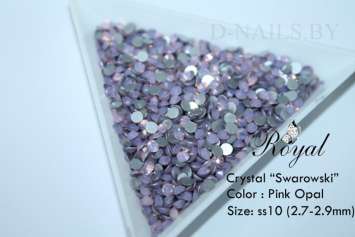 Стразы ss10 Pink Opal 2.7-2.9mm 100шт   