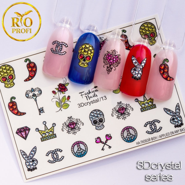 Rio Profi Слайдер дизайн серия 3Dcrystal №13