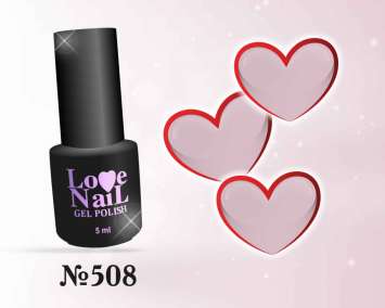 508 LOVE NAIL ГЕЛЬ ЛАК класса Premium                      
