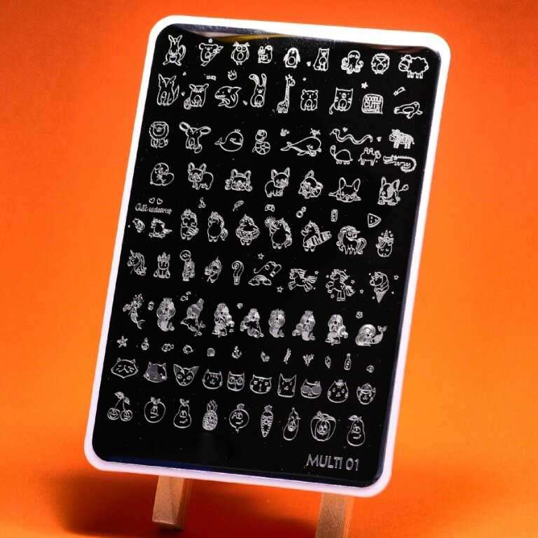 Пластина для стемпинга MAX Multi 01