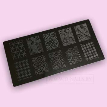 Пластина для стемпинга DN-027