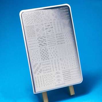 Пластина для стемпинга MAX 022