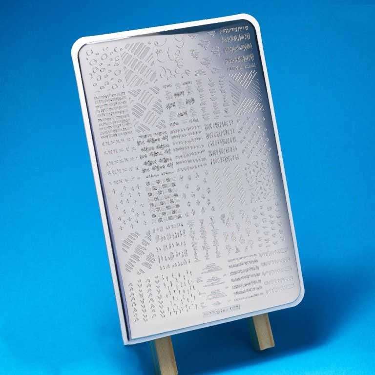 Пластина для стемпинга MAX 022