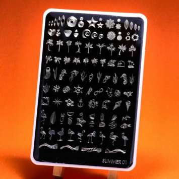 Пластина для стемпинга MAX Summer 01