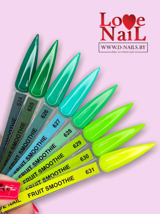 629 LOVE NAIL ГЕЛЬ ЛАК класса Premium       