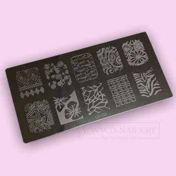 Пластина для стемпинга DN-028