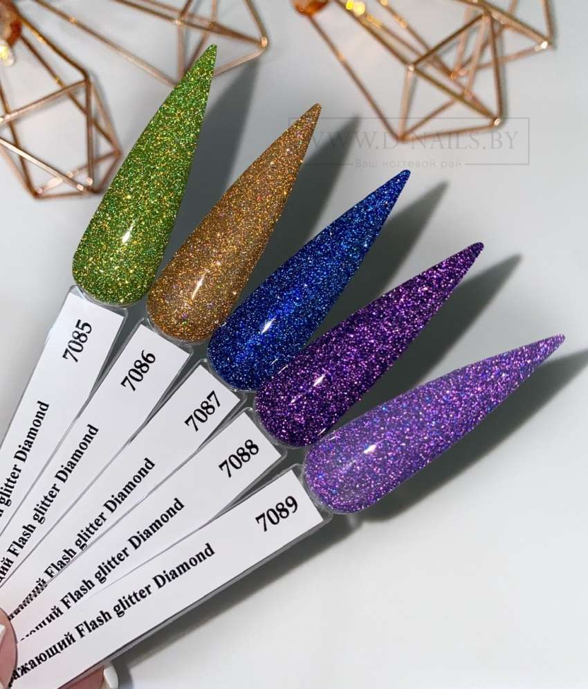 Светоотражающий Flash glitter Diamond Арт.7087