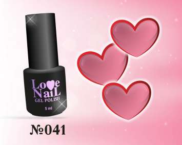 041 LOVE NAIL ГЕЛЬ ЛАК класса Premium  