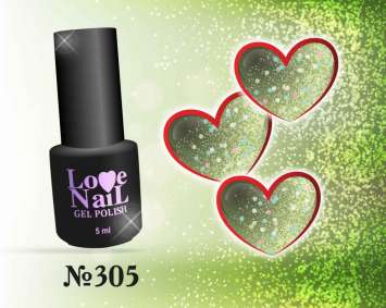 305 LOVE NAIL ГЕЛЬ ЛАК класса Premium  