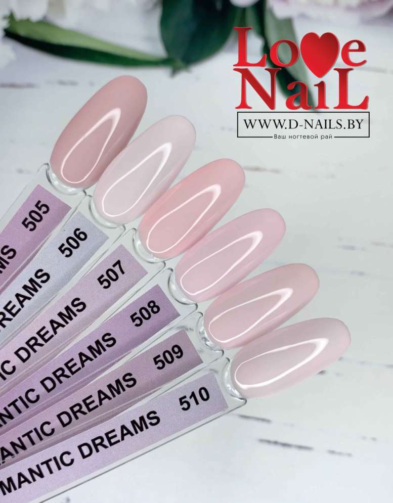 510 LOVE NAIL ГЕЛЬ ЛАК класса Premium                        