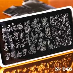 Пластина для стемпинга А048