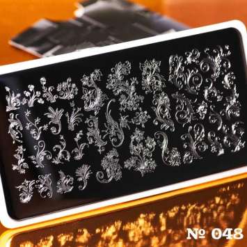 Пластина для стемпинга А048