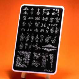 Пластина для стемпинга MAX Venzel 01