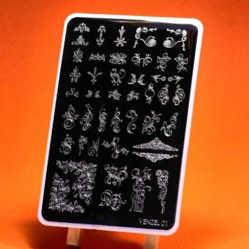 Пластина для стемпинга MAX Venzel 01