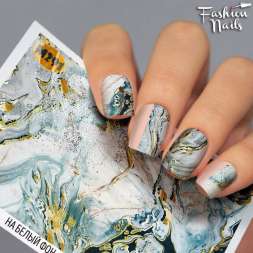 Fashion Nails Слайдер-дизайн METALLIC № 291