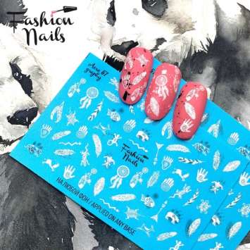 Fashion Nails Слайдер-дизайн AEROGRAPHY № 57