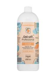 Средство для обезжиривания ногтей и снятия липкого слоя Gel-off, СОЧНОЕ МАНГО, 1000 мл  