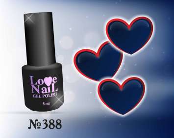 388 LOVE NAIL ГЕЛЬ ЛАК класса Premium    