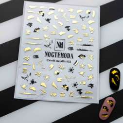 Наклейки Nogtemoda Combi Metallic № 032