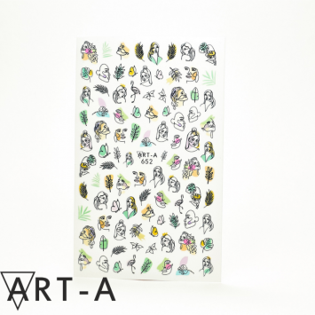 Наклейки 3D 652