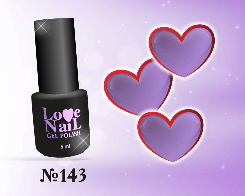 143 LOVE NAIL ГЕЛЬ ЛАК класса Premium 