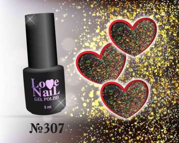 307 LOVE NAIL ГЕЛЬ ЛАК класса Premium  