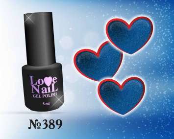 389 LOVE NAIL ГЕЛЬ ЛАК класса Premium    