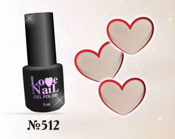 512 LOVE NAIL ГЕЛЬ ЛАК класса Premium     