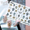 Fashion Nails Слайдер-дизайн WHITE № 130