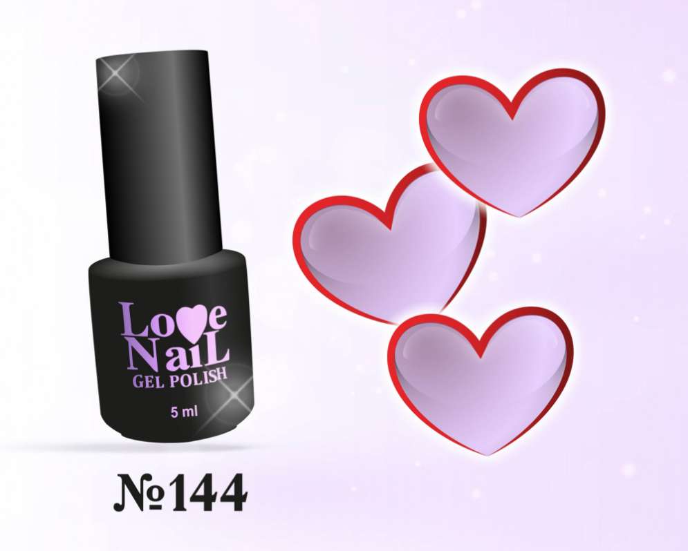 144 LOVE NAIL ГЕЛЬ ЛАК класса Premium 