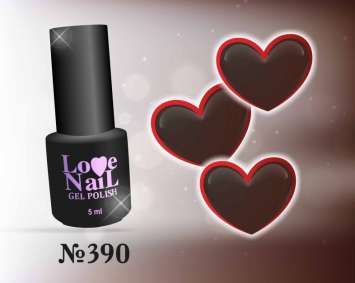 390 LOVE NAIL ГЕЛЬ ЛАК класса Premium    