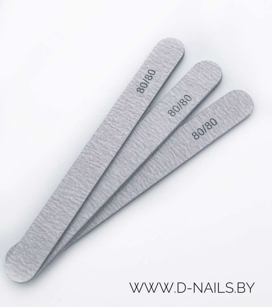 Пилка серая овал 80/80 