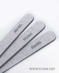 Пилка серая овал 80/80 