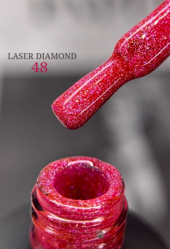 LD48 Гель-лак ROYAL Лазер Даймонд 10 ml                        