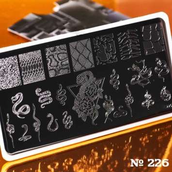 Пластина для стемпинга А226