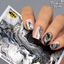 Fashion Nails Слайдер-дизайн METALLIC № 294