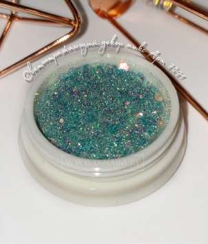 Светоотражающий декор микс нежно-зеленый Арт.7091