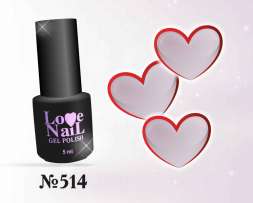 514 LOVE NAIL ГЕЛЬ ЛАК класса Premium      