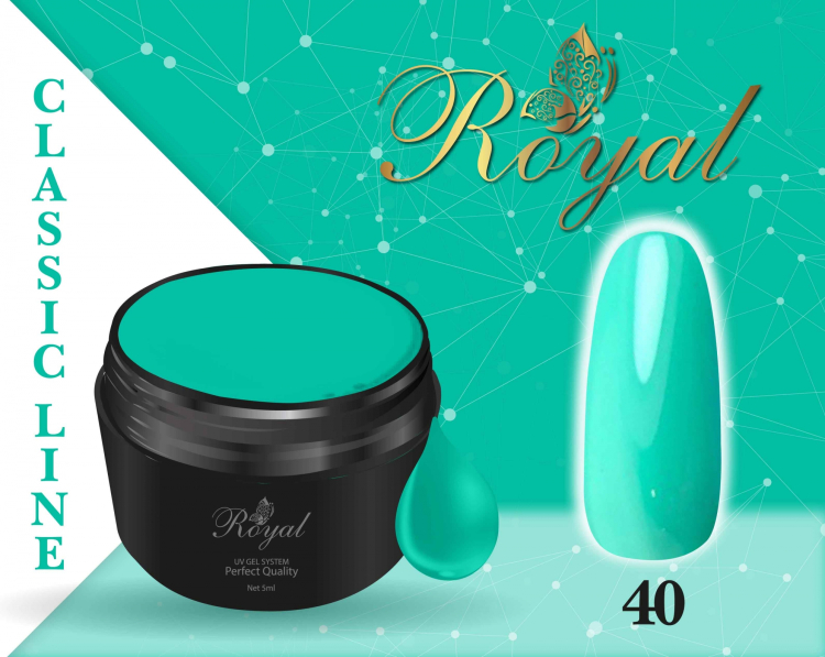 Гель-краска Royal Classic Line 5 ml №40