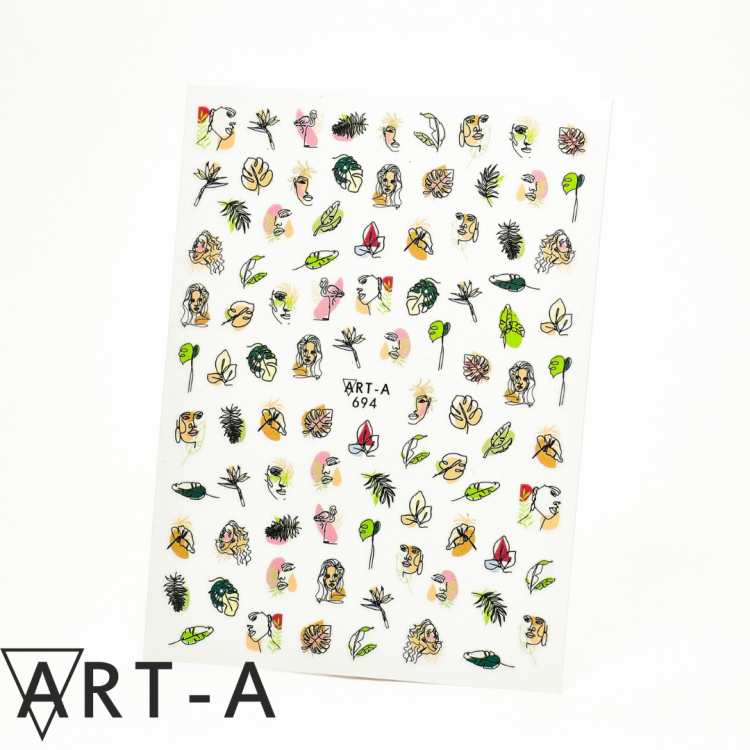 Наклейки 3D 694