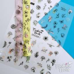 Fashion Nails Nail sticker № 1